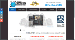 Desktop Screenshot of 4wires.com